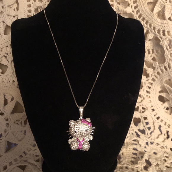 NWT Hello Kitty Bling Necklace! - Picture 11 of 12